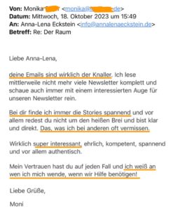 Screenshot Monica Salespage Inbox Formel